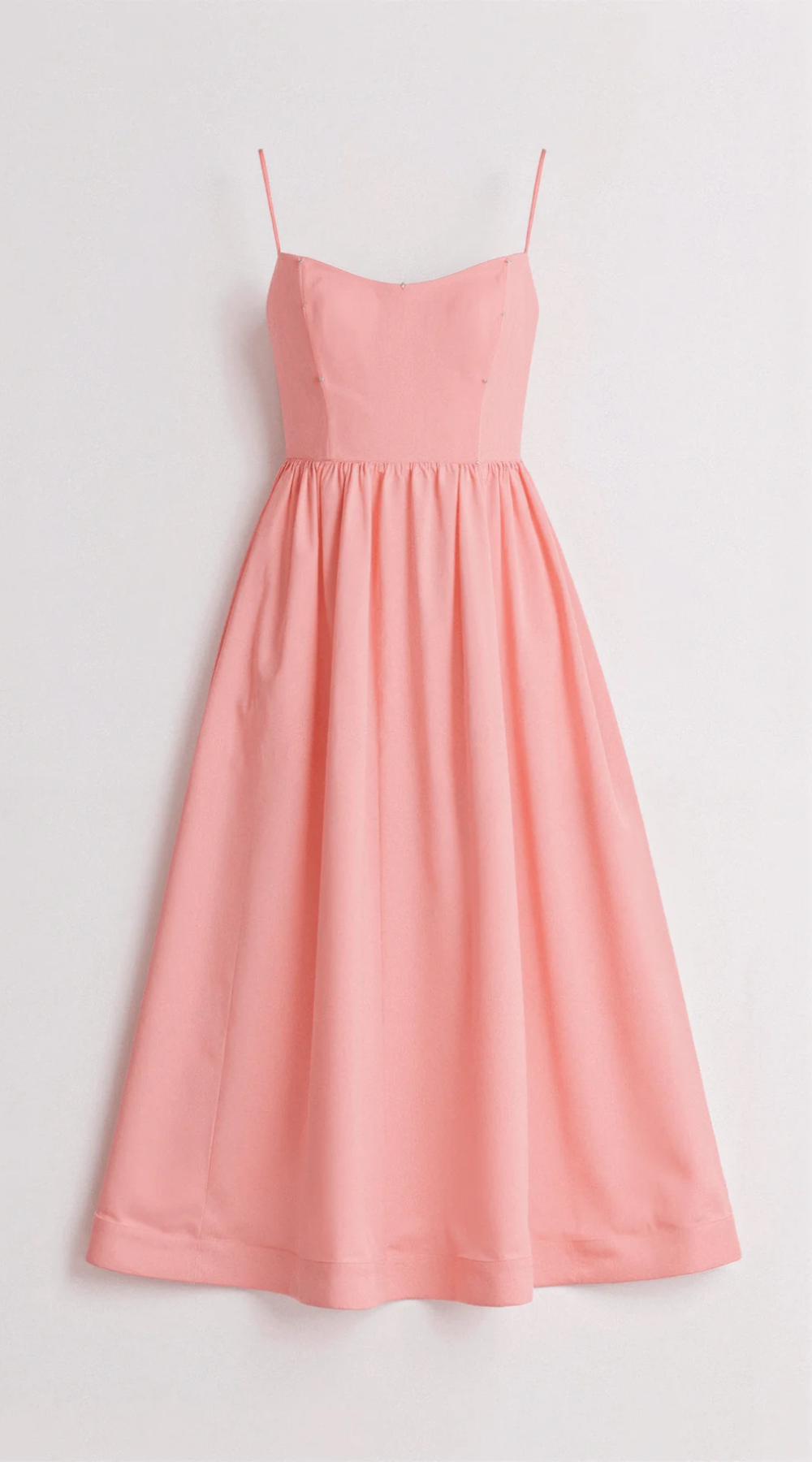 Damen elegantes Vintage-Sommerkleid | Midi