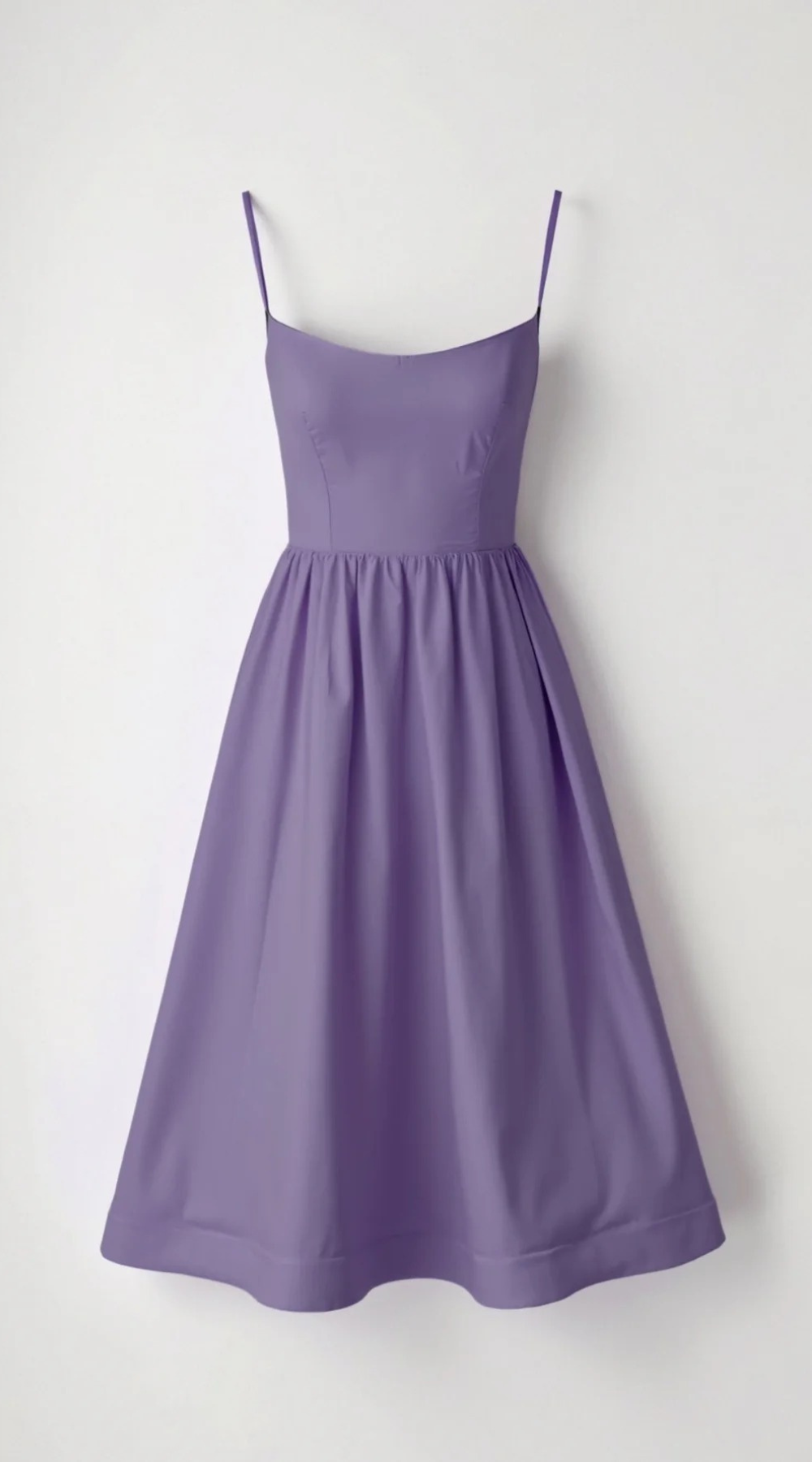 Damen elegantes Vintage-Sommerkleid | Midi
