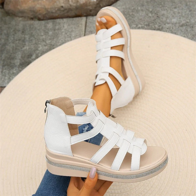 Damen Keil-Sommersandalen | Bequeme