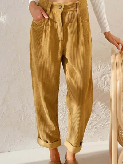 Damen klassische Cordhose | Sommer