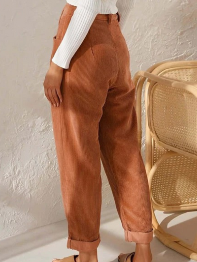 Damen klassische Cordhose | Sommer