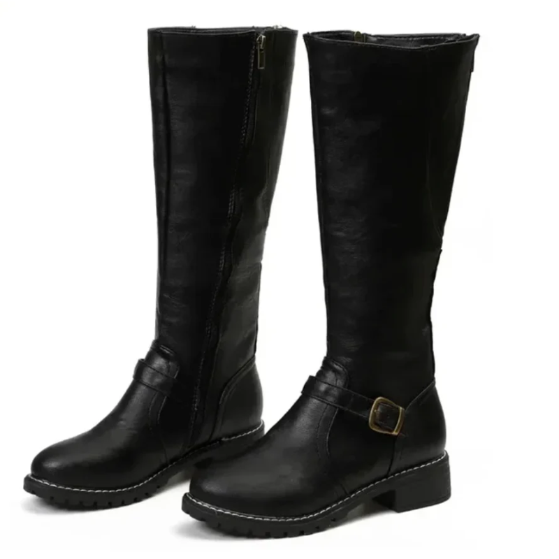 Damen klassische hohe Stiefel | Cowboy