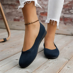Damen lässig Sommer Puppe Schuhe | Bequem in Blau