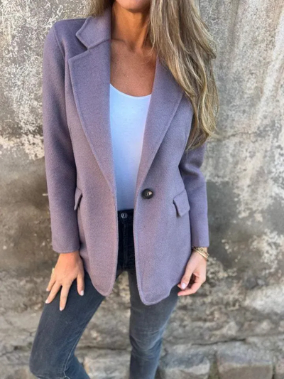Damen lässige Herbstjacke | Leichte