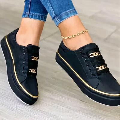 Damen lässige moderne Sneaker | Bequem