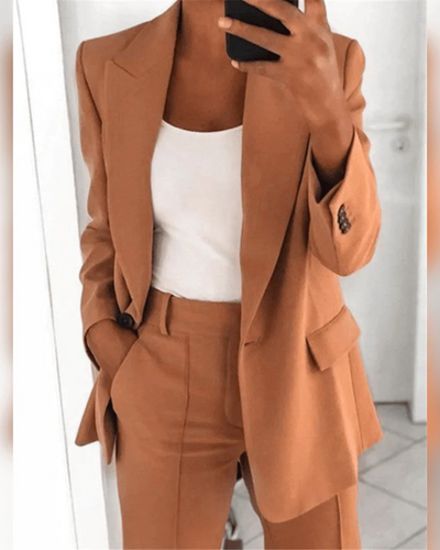 Damen lässiges modernes Anzug-Set | Twin