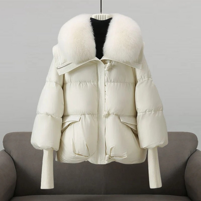 Damen luxuriöse Daunenjacke | Winter