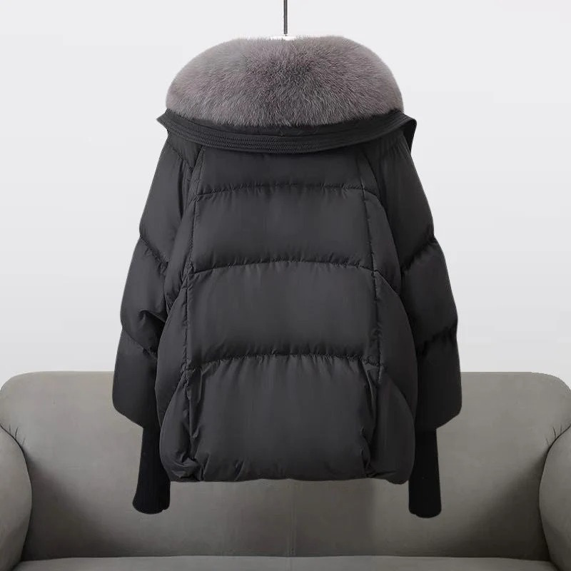 Damen luxuriöse Daunenjacke | Winter