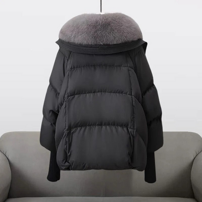 Damen luxuriöse Daunenjacke | Winter