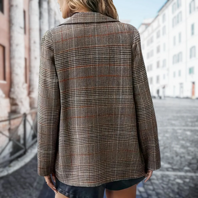 Damen modischer oversized Blazermantel | Herbst