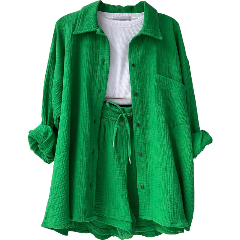 Damen oversized elegantes Lounge-Set | Twin