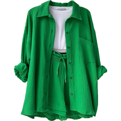 Damen oversized elegantes Lounge-Set | Twin