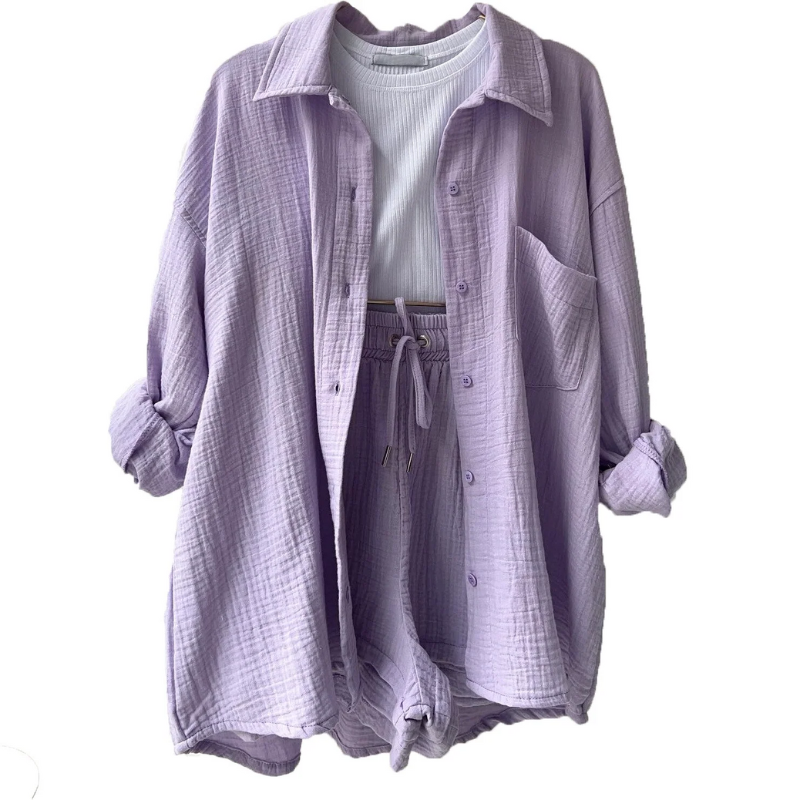 Damen oversized elegantes Lounge-Set | Twin