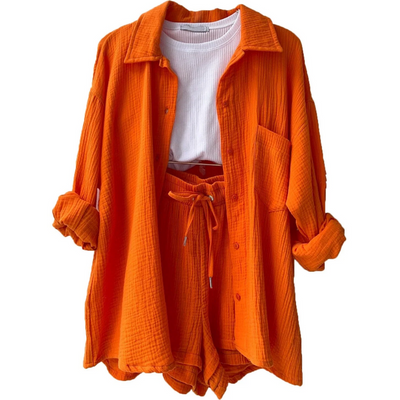Damen oversized elegantes Lounge-Set | Twin
