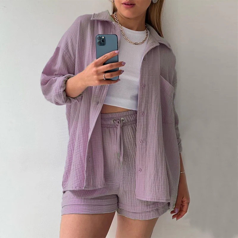 Damen oversized elegantes Lounge-Set | Twin
