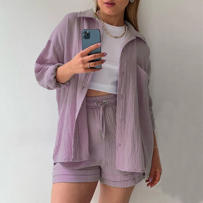 Damen oversized elegantes Lounge-Set | Twin