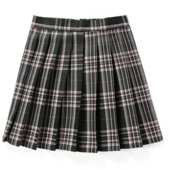 Damen Plissee Mini Rock | Schoolgirl Stil in Dunkelgrau