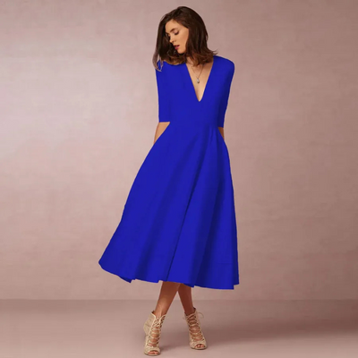 Damen schönes Vintage Prinzessinnenkleid | Midi