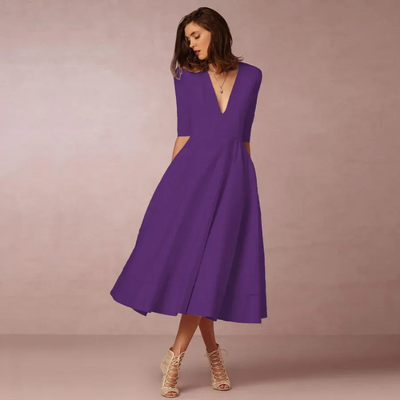 Damen schönes Vintage Prinzessinnenkleid | Midi