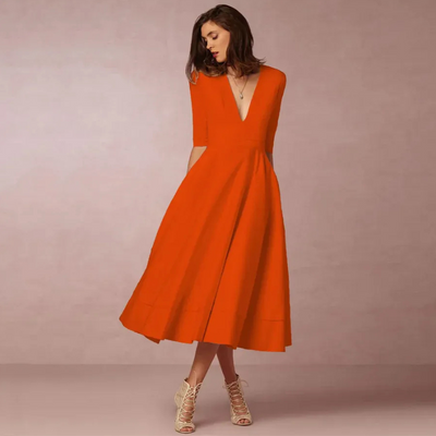 Damen schönes Vintage Prinzessinnenkleid | Midi
