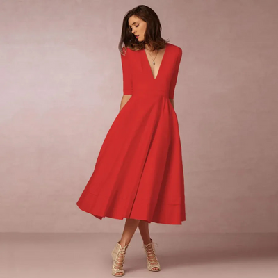 Damen schönes Vintage Prinzessinnenkleid | Midi