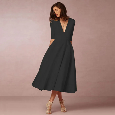 Damen schönes Vintage Prinzessinnenkleid | Midi