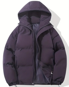 Damen trendige gefütterte Winterjacke | Warme in Lila