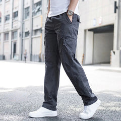 Lukas | Moderne Herren-Cargohose für Alltag & Freizeit in Dunkelgrau