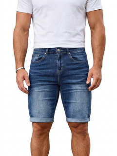 Zorvian - Hochwertige Stretch-Shorts in Blau
