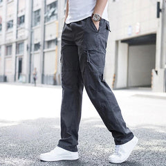 Nariko | Stylische Cargo-Hosen in Dunkelgrau