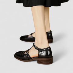 Irina® | Orthopädische Mary Jane Schuhe in Schwarz