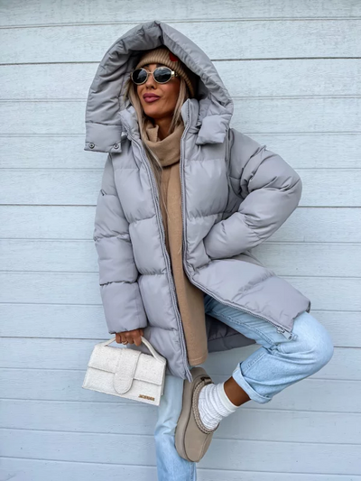 Dicke wasserdichte Winterjacke für Frauen - Lovis
