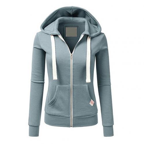 Damen-Kapuzenpullover mit Reißverschluss und Kapuze | Winter