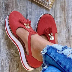 Sandalen Marbella - Handgefertigte Kollektion in Rot