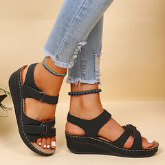 Sandalen Menorca - Handgefertigte Kollektion in Schwarz