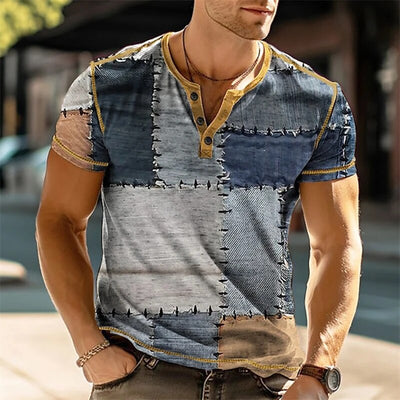 Nolan - Farbblock T-Shirt