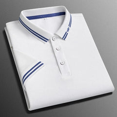 Leo - Atmungsaktive Polo in Weiß