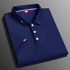 Leo - Atmungsaktive Polo in Blau