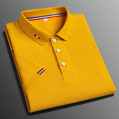 Leo - Atmungsaktive Polo in Gelb