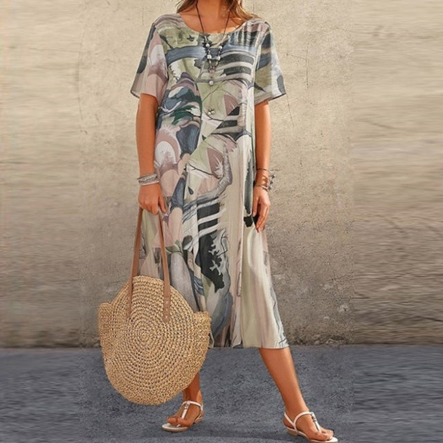 Birgitte - Legeres Sommerkleid - Abendkleid