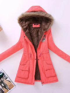 Zephyra - Die kuscheligste und bequemste Jacke mit Fleece in Wassermelone Rot