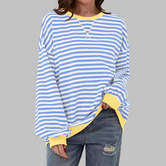 Revia - Stilvolles Freizeit-Sweatshirt in Hellblau