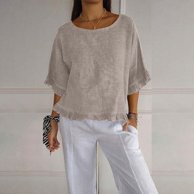 Damen Sommer Elegante Bluse | Leicht