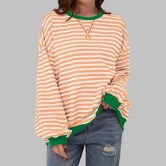 Revia - Stilvolles Freizeit-Sweatshirt in Orange