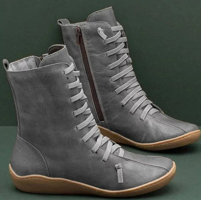 Sibylle - Winterstiefel Aus Naturleder