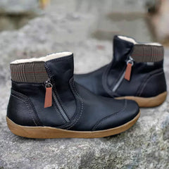 Stiefelette Damen Rutschfest | Komfort in Schwarz