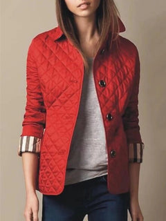 Alexa - Elegante Seidenjacke in Rot