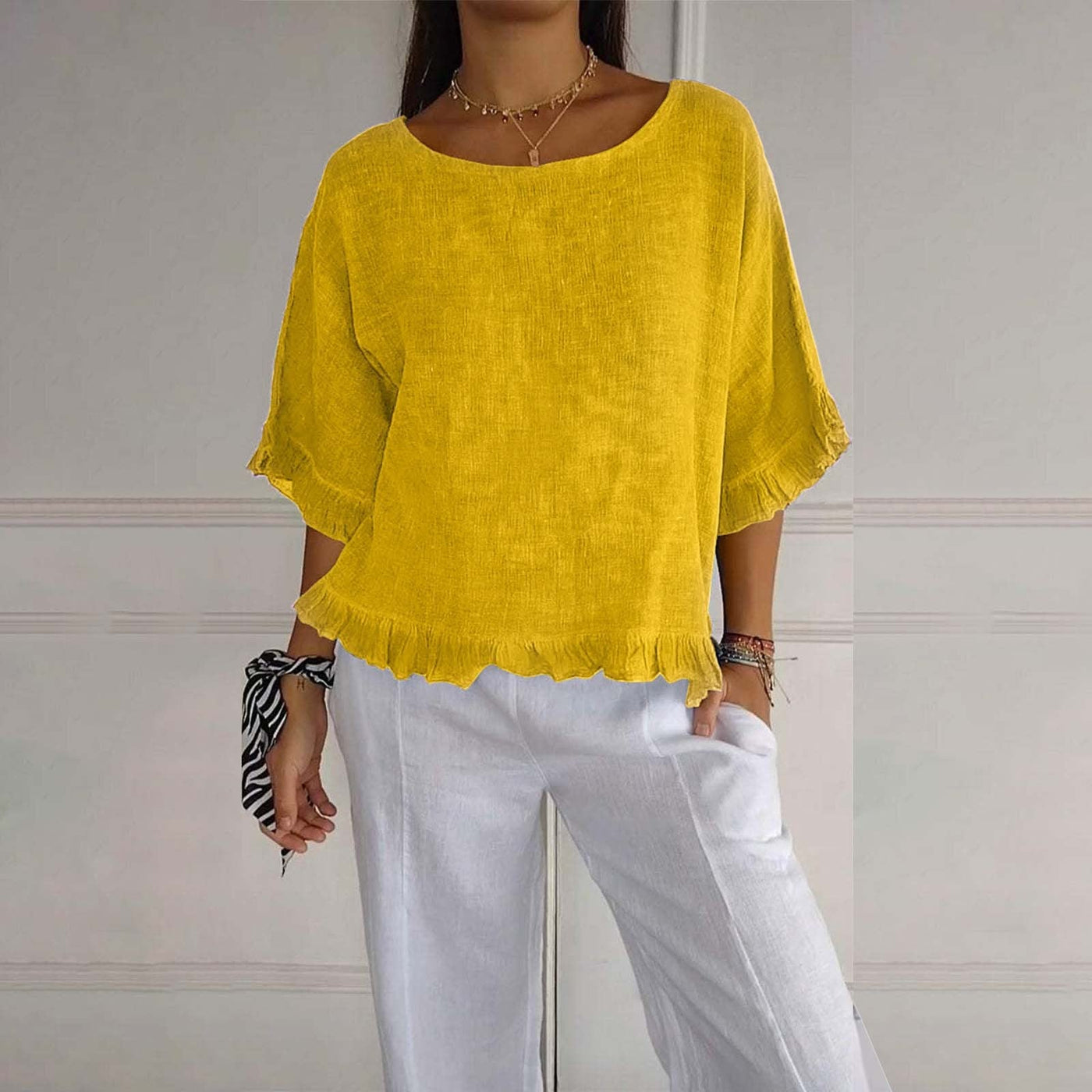 Damen Sommer Elegante Bluse | Leicht