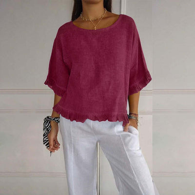 Damen Sommer Elegante Bluse | Leicht