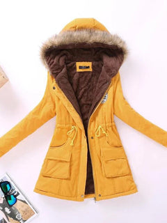Zephyra - Die kuscheligste und bequemste Jacke mit Fleece in Gelb
